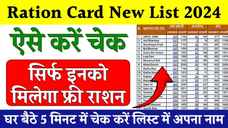 Ration Card List